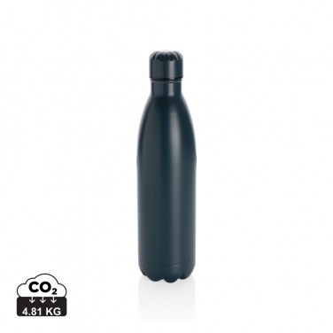 Logo trade promotional items image of: Solid colour vacuum stainless steel bottle 750ml