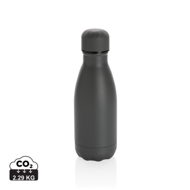 Logotrade promotional giveaway picture of: Solid colour vacuum stainless steel bottle 260ml