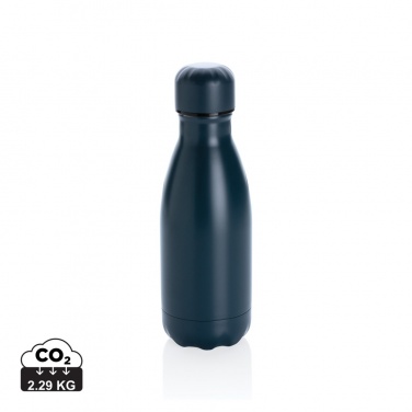 Logo trade business gift photo of: Solid colour vacuum stainless steel bottle 260ml