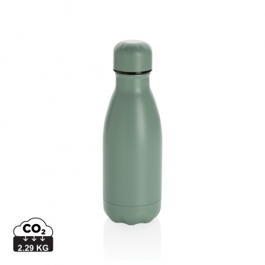 Logo trade business gift photo of: Solid colour vacuum stainless steel bottle 260ml