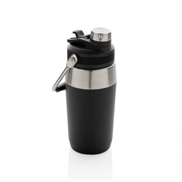 Logo trade promotional items picture of: Vacuum stainless steel dual function lid bottle 500ml