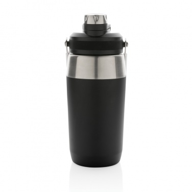 Logotrade business gift image of: Vacuum stainless steel dual function lid bottle 500ml