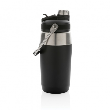 Logo trade promotional gift photo of: Vacuum stainless steel dual function lid bottle 500ml