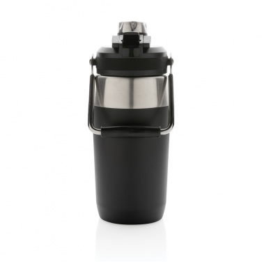 Logo trade corporate gifts image of: Vacuum stainless steel dual function lid bottle 500ml