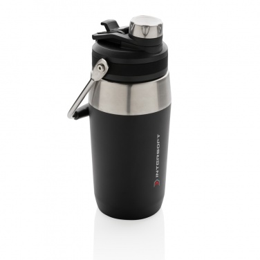 Logo trade promotional products picture of: Vacuum stainless steel dual function lid bottle 500ml