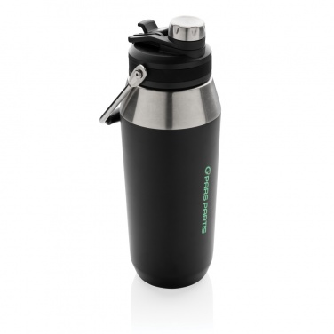 Logo trade promotional gift photo of: Vacuum stainless steel dual function lid bottle 1L