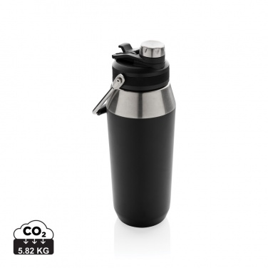 Logotrade corporate gift image of: Vacuum stainless steel dual function lid bottle 1L