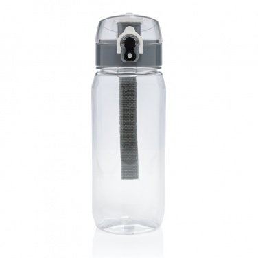 Logo trade promotional giveaways picture of: Yide RCS Recycled PET leakproof lockable waterbottle 600ml