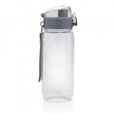 Logo trade promotional giveaways image of: Yide RCS Recycled PET leakproof lockable waterbottle 600ml