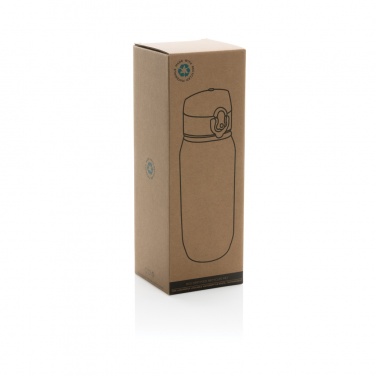 Logo trade advertising product photo of: Yide RCS Recycled PET leakproof lockable waterbottle 600ml