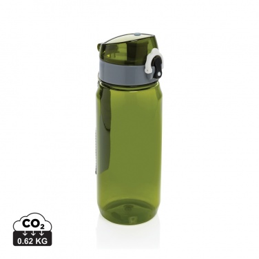 Logo trade promotional giveaways image of: Yide RCS Recycled PET leakproof lockable waterbottle 600ml