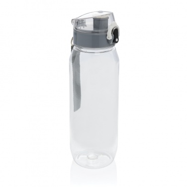 Logo trade promotional merchandise image of: Yide RCS Recycled PET leakproof lockable waterbottle 800ml