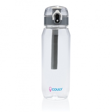 Logo trade promotional giveaways image of: Yide RCS Recycled PET leakproof lockable waterbottle 800ml