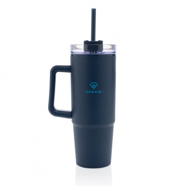 Logo trade business gifts image of: Tana RCS plastic tumbler with handle 900ml