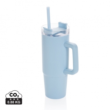 Logo trade promotional gifts picture of: Tana RCS plastic tumbler with handle 900ml