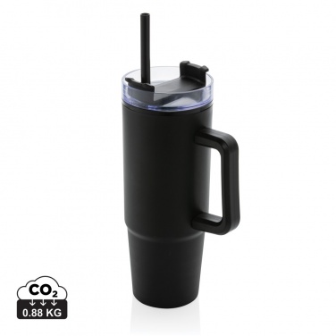 Logo trade promotional merchandise picture of: Tana RCS plastic tumbler with handle 900ml