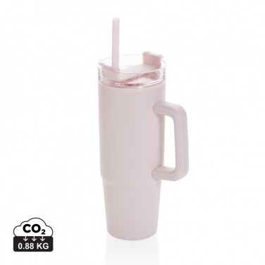 Logotrade promotional gift image of: Tana RCS plastic tumbler with handle 900ml