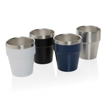 Logo trade corporate gifts image of: Clark RCS double wall coffee cup 300ML