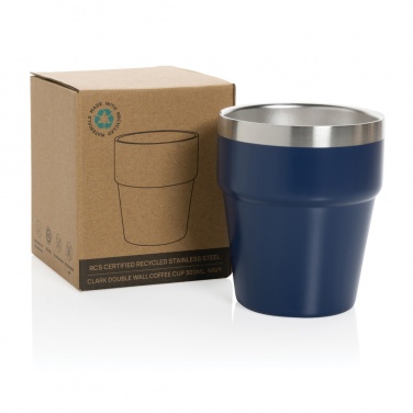 Logo trade promotional gifts picture of: Clark RCS double wall coffee cup 300ML