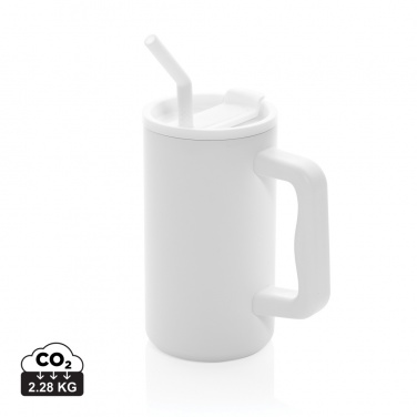 Logotrade promotional merchandise photo of: Cube RCS certified recycled steel mug 800ml