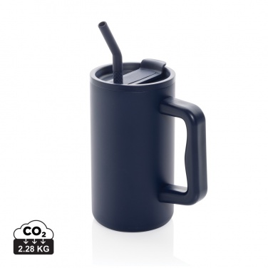 Logotrade promotional gift picture of: Cube RCS certified recycled steel mug 800ml