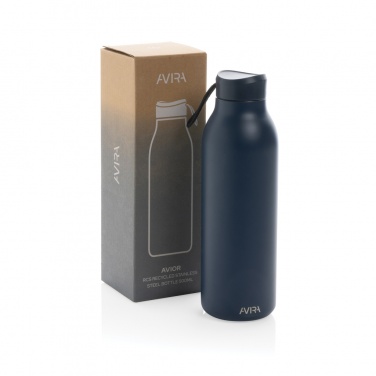 Logo trade promotional gifts image of: Avira Avior RCS Re-steel bottle 500 ML