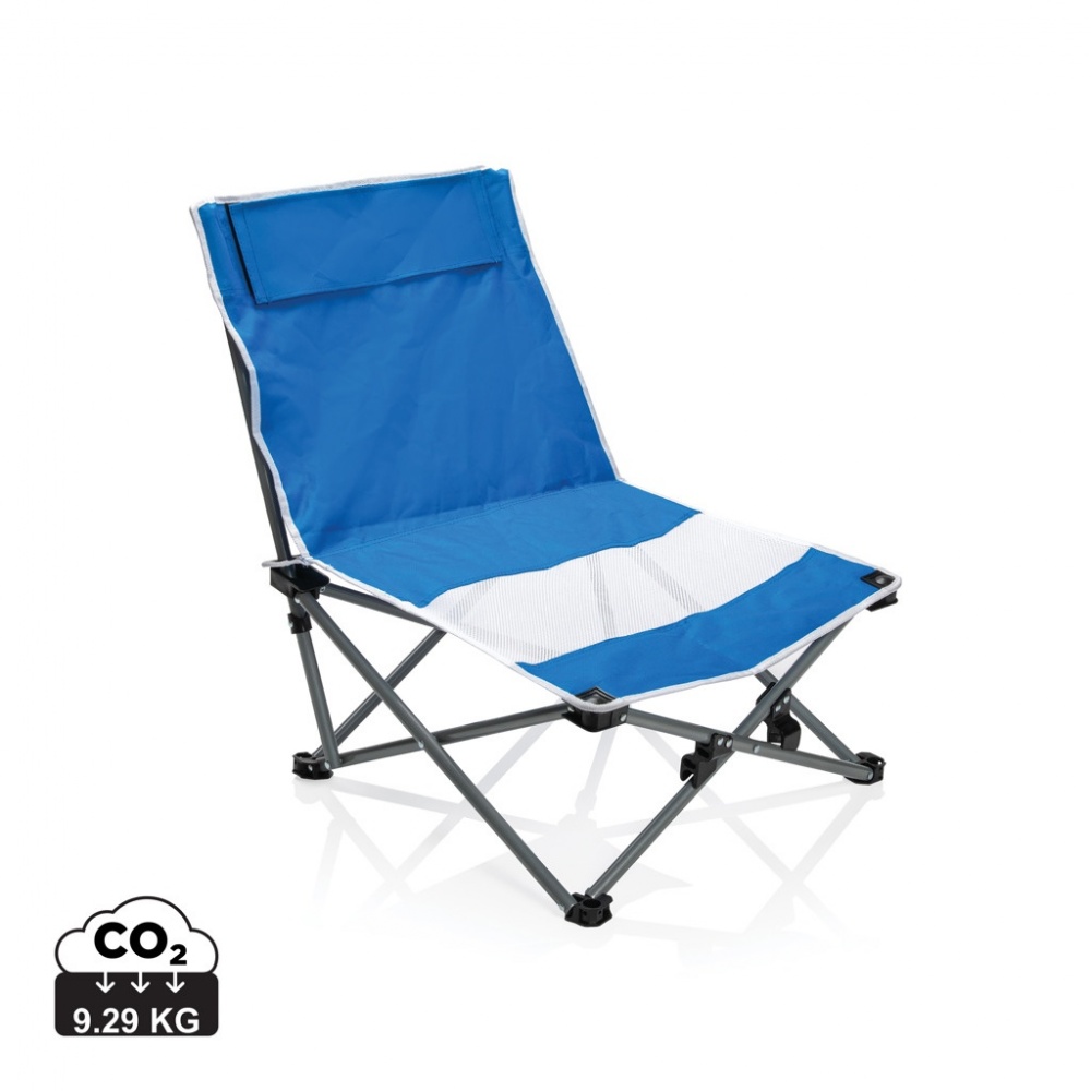 Logotrade promotional item picture of: Foldable beach chair in pouch