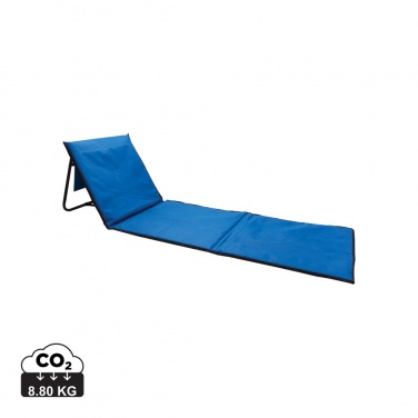 Logo trade promotional giveaway photo of: Foldable beach lounge chair