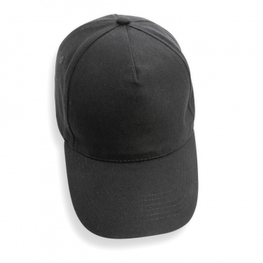 Logo trade promotional item photo of: Impact 5panel 280gr Recycled cotton cap with AWARE™ tracer