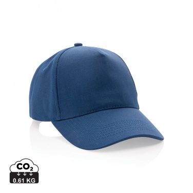 Logotrade advertising product image of: Impact 5panel 280gr Recycled cotton cap with AWARE™ tracer