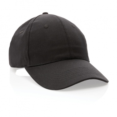 Logo trade promotional products picture of: Impact 6 panel 190gr Recycled cotton cap with AWARE™ tracer