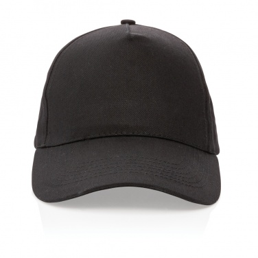 Logo trade corporate gifts picture of: Impact 5 panel 190gr Recycled cotton cap with AWARE™ tracer