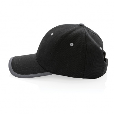 Logo trade promotional items picture of: Impact AWARE™ Brushed rcotton 6 panel contrast cap 280gr