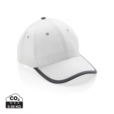 Logotrade promotional merchandise picture of: Impact AWARE™ Brushed rcotton 6 panel contrast cap 280gr