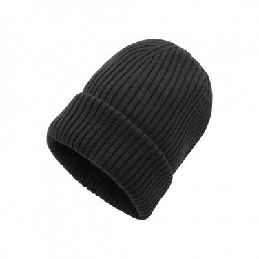 Logotrade corporate gift image of: Impact AWARE™  Polylana® double knitted beanie