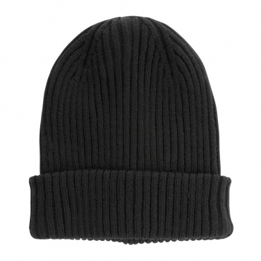 Logotrade promotional gift picture of: Impact AWARE™  Polylana® double knitted beanie