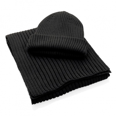 Logotrade promotional giveaways photo of: Impact AWARE™  Polylana® double knitted beanie