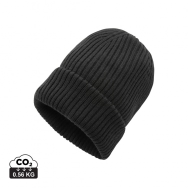 Logotrade promotional products photo of: Impact AWARE™  Polylana® double knitted beanie