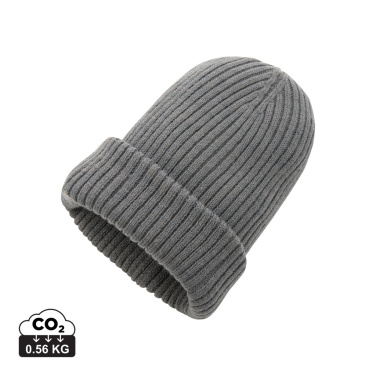 Logo trade advertising products image of: Impact AWARE™  Polylana® double knitted beanie