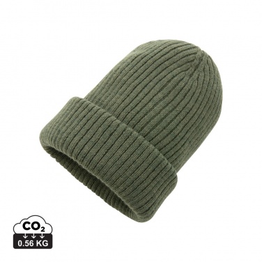 Logo trade promotional merchandise image of: Impact AWARE™  Polylana® double knitted beanie