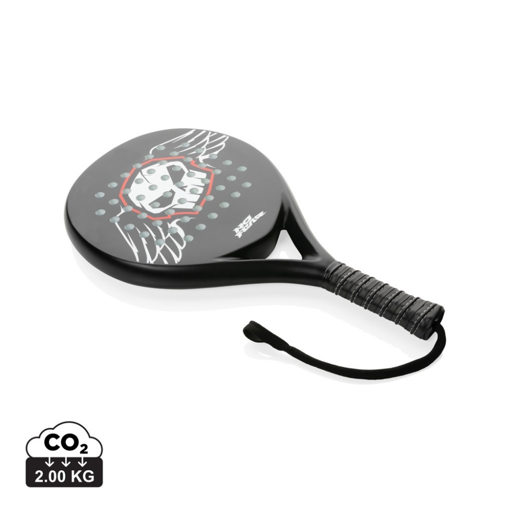 Logo trade promotional gifts image of: No Fear Fiber Glass Padel Racket