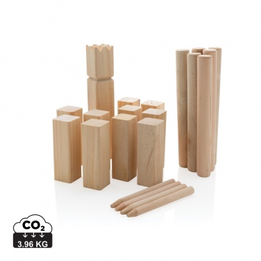 Logotrade promotional products photo of: Wooden kubb set