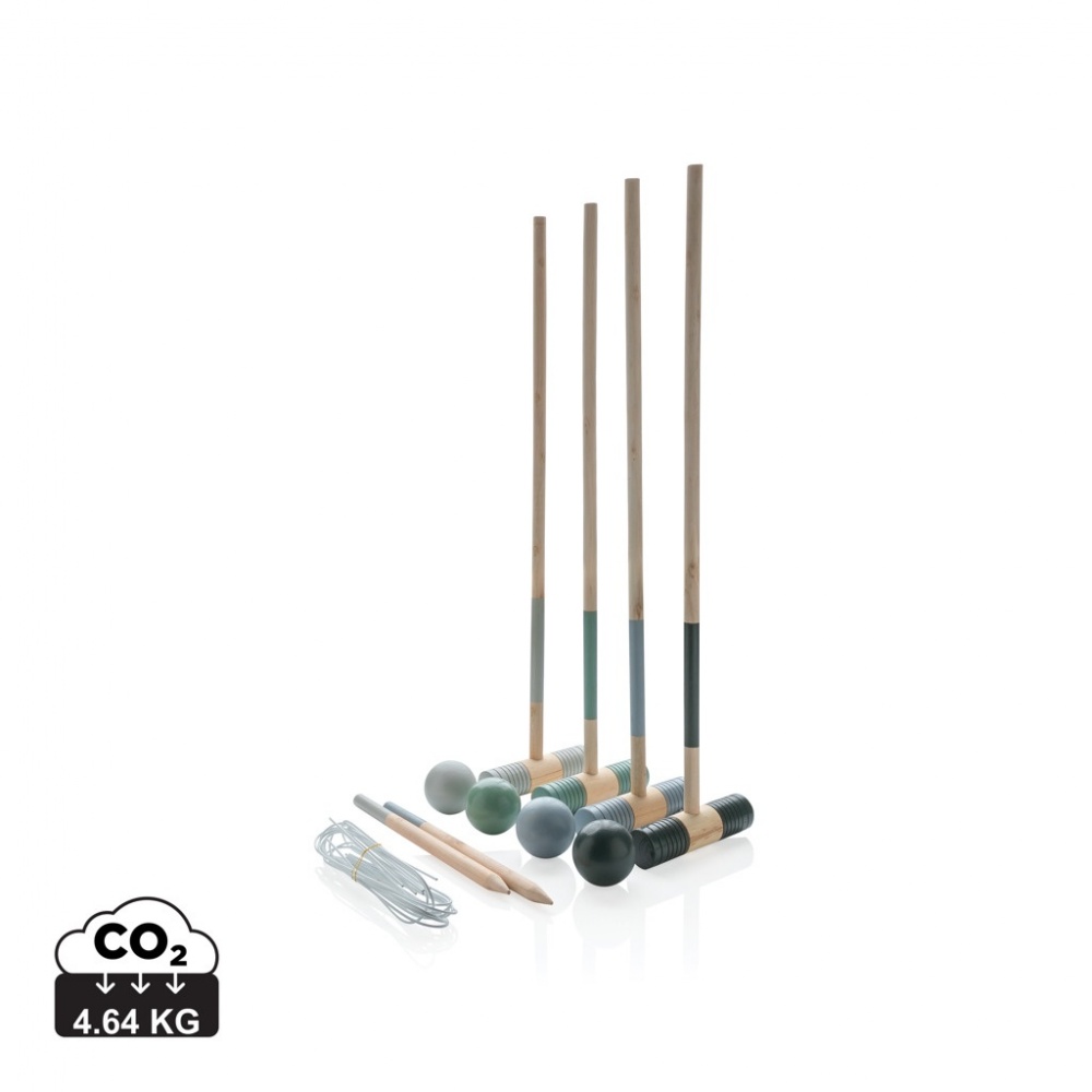 Logotrade advertising products photo of: Wooden croquet set