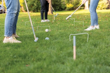 Logo trade corporate gifts picture of: Wooden croquet set