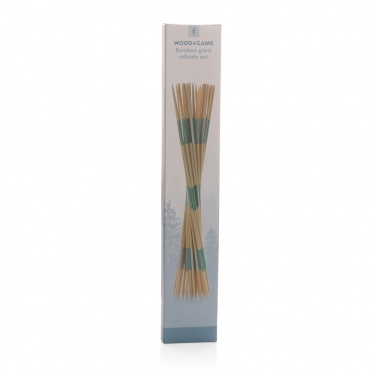 Logotrade promotional gift picture of: Bamboo giant mikado set