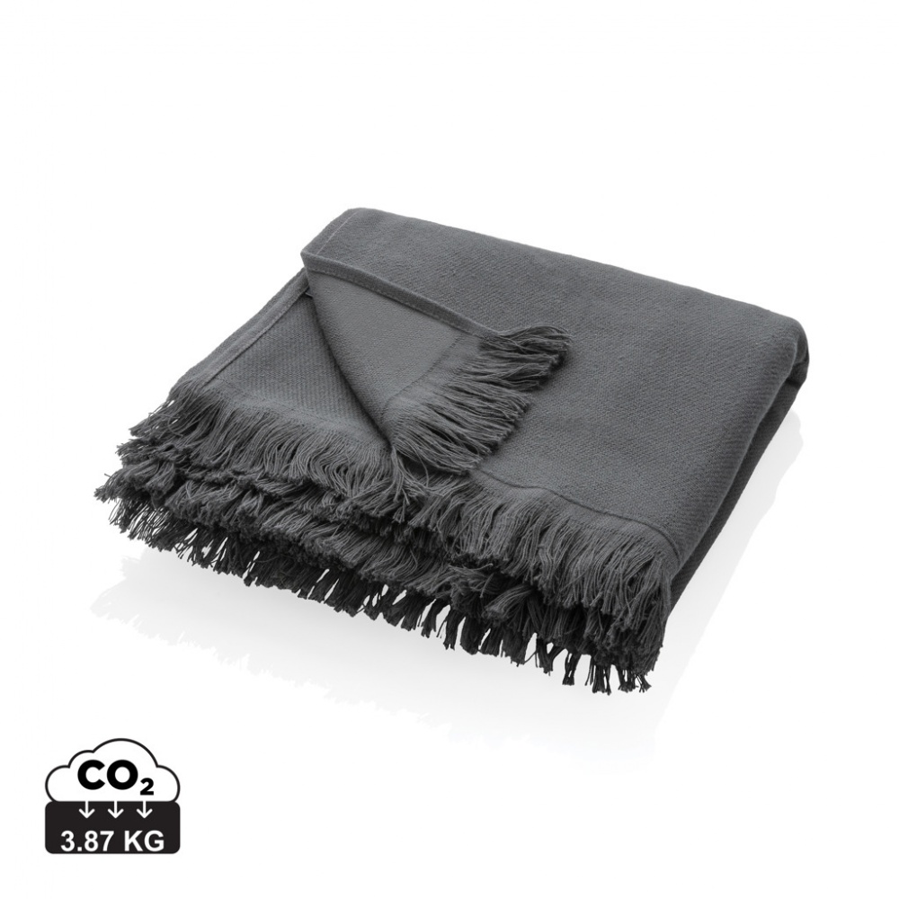 Logo trade promotional product photo of: Ukiyo Keiko AWARE™ solid hammam towel 100x180cm