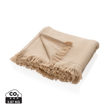 Logotrade promotional item image of: Ukiyo Keiko AWARE™ solid hammam towel 100x180cm