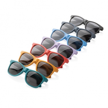 Logo trade promotional gifts image of: RCS recycled PP plastic sunglasses