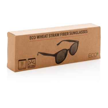 Logo trade promotional products image of: Wheat straw fibre sunglasses