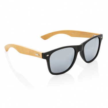 Logotrade promotional giveaway picture of: Bamboo and RCS recycled plastic sunglasses